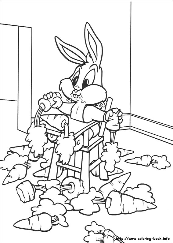 Baby Looney Tunes coloring picture